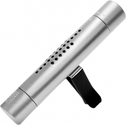Difuzor Aromaterapie Odorizant Auto Neo Premium carcasa din aluminiu forma cilindrica Silver 