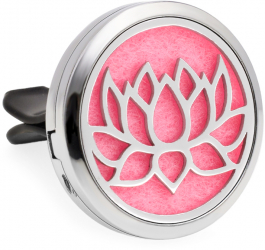 Difuzor auto aromoterapie Neo HG431 Open Lotus cu uleiuri esentiale eco friendly otel inoxidabil 