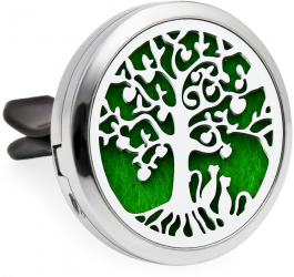 Difuzor auto aromoterapie Neo HG863 Tree With Cats cu uleiuri esentiale eco friendly otel inoxidabil 