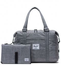 Geanta Herschel Strand Sprout Duffle Raven Crosshatch 