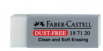 Radiera Faber-Castell Dust Free 20 Alba-LCMFC187120 