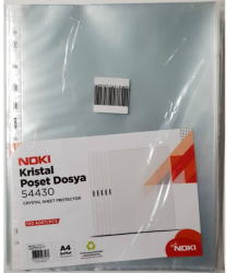 Set 100 Folii de Protectie Documente Noki A4 Cristal 75 Microni-LCMNK5443075 