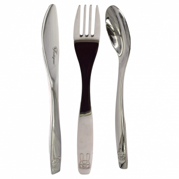 Set 3 tacamuri pentru copii Fontignac inox 