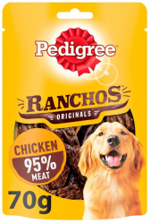 Recompense pentru Caini Pedigree Ranchos cu Pui 70 g - ROFOOD37156 