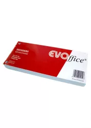 Separatoare din Carton EVOffice Dimesiune 10x24 cm 100 File/Set Culoare Albastru Separatoare Bibliorafturi - EVSC2A 