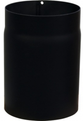 Burlan otel and Oslash 180 mm 0 25 m negru 