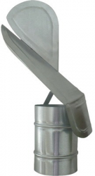 Cocos de vant din tabla zincata and Oslash 130 mm 