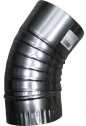 Cot din otel inoxidabil 45 and deg and Oslash 130 mm 