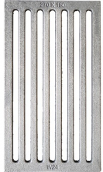 Grilaj din fonta 27x15 cm pentru soba 