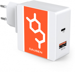 Incarcator priza 48W dual port USB C PD QC 3.0 