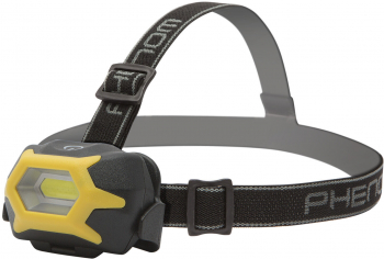 Lanterna frontala cu senzor tactil cu COB LED si 3 functii de iluminare 