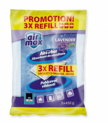 Rezerve Absorbant Umiditate Bison Air Max 450 g 3 Buc/Set Lavanda 