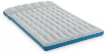 Saltea de camping pentru 2 persoane 127 x 193 x 24 cm gri 