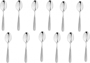 Set 12 lingurite ceai RAKI OLD SCHOOL 3mm 