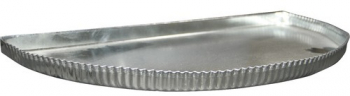 Tava zincata pentru cenusa 45 x 23 cm din metal 