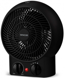 Aeroterma Sencor SFH7021BK 2000W 2 niveluri Negru 