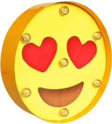 Banner decorativ cu LED emoji heart ezes emoji VIVO 