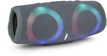 Boxa Audio Portabila cu Bluetooth 5.1 Waterproof IP67 USB TF Card Iluminare RGB 1200 mAH 30 W Negru 