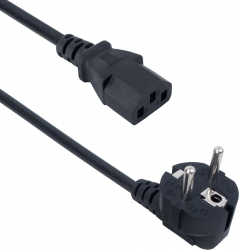 Cablu alimentare Detech PC Monitor 1.5m 