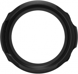 Husa din silicon compatibila cu Samsung Galaxy Watch 3 de 45mm Negru TLF-BBL4316 