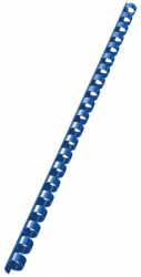 Inele din Plastic pentru Indosariere EVOffice Dimensiune 10 mm Capacitate 65 Coli 100 Buc/Bax Culoare Albastru - EVIP12 