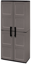 Dulap plastic ArtPlast inalt cu suport pentru matura balamale de otel si rafturi reglabile 680x370x1630 