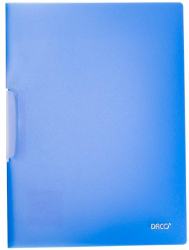 Mapa A4 cu Clips Daco 226x310x5 mm Plastic Albastru - ADACMP540A