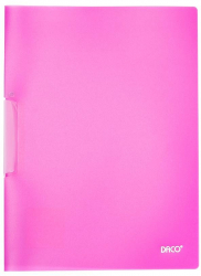 Mapa A4 cu Clips Daco 226x310x5 mm Plastic Fucsia - ADACMP540F 