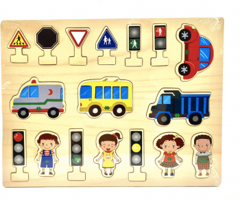 Puzzle Educatia Rutiera 7Toys 