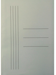 Dosar A4 cu Sina din Carton 30 Buc/Set Verde Deschis - GPS23V 
