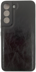 Husa de protectie spate pentru Samsung Galaxy S22 Plus 5G piele ecologica Negru ATX-BBL4491 