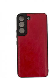 Husa de protectie spate pentru Samsung Galaxy S22 Plus 5G piele ecologica Rosu ATX-BBL4492 