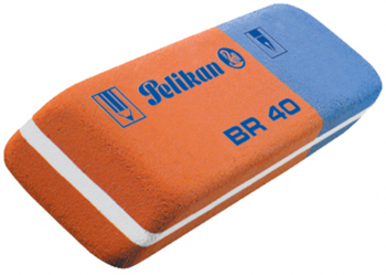 Radiera Br80 Cauciuc Rosu/alabstru Set80 