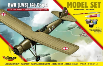 RWD LWS 14b CZAPLA Polish aircraft 