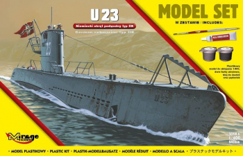 U23 German II WW submarine type IIB 