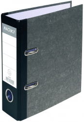 Biblioraft Marmorat Noki Cotor 7.5 cm Negru-LCMNK56411300 