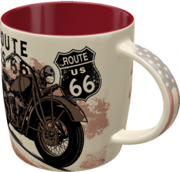 Cana ceramica Route 66 Bike Map 