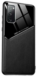 Husa de protectie spate pentru Samsung Galaxy S22 Plus 5G piele ecologica si TPU Negru ATX-BBL4506 