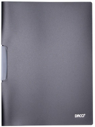 Mapa A4 cu Clips Daco 226x310x5 mm Plastic Gri - ADACMP540GR