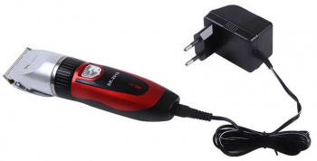 Aparat De Tuns Surker Autoascutire Lame Mobile Functionare Silentioasa 220-240v 3 W Autonomie 12 Ore Culoare Rosu/negru 