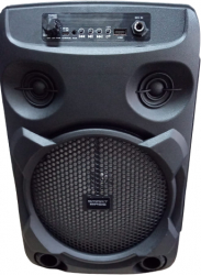 Boxa Audio 8 150 W Bluetooth 2200 Mah Fm Radio Super Bass Usb Aux Negru 