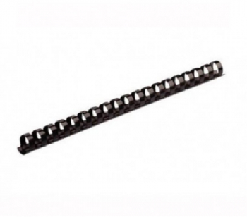 Inele din Plastic pentru Indosariere EVOffice Dimensiune 10 mm Capacitate 65 Coli 100 Buc/Bax Culoare Negru - EVIP11 