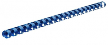 Inele din Plastic pentru Indosariere EVOffice Dimensiune 20 mm Capacitate 180 Coli 100 Buc/Bax Culoare Albastru - EVRI20 