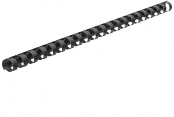Inele din Plastic pentru Indosariere EVOffice Dimensiune 20 mm Capacitate 180 Coli 100 Buc/Bax Culoare Negru - EVIN20 