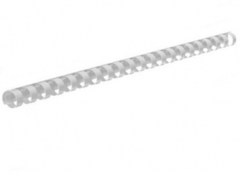 Inele din Plastic pentru Indosariere EVOffice Dimensiune 22 mm Capacitate 210 Coli 50 Buc/Bax Culoare Alb - EVIR20 