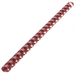Inele din Plastic pentru Indosariere EVOffice Dimensiune 28 mm Capacitate 270 Coli 50 Buc/Bax Culoare Rosu - EVIR28 