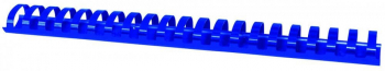 Inele din Plastic pentru Indosariere EVOffice Dimensiune 32 mm Capacitate 300 Coli 50 Buc/Bax Culoare Albastru - EVAI32 