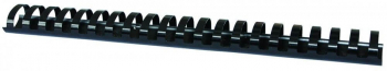 Inele din Plastic pentru Indosariere EVOffice Dimensiune 32 mm Capacitate 300 Coli 50 Buc/Bax Culoare Negru - EVIN32 