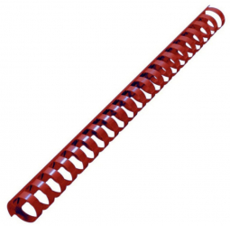 Inele din Plastic pentru Indosariere EVOffice Dimensiune 32 mm Capacitate 300 Coli 50 Buc/Bax Culoare Rosu - EVIR32 