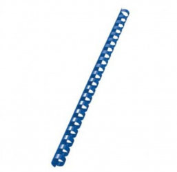 Inele din Plastic pentru Indosariere EVOffice Dimensiune 8 mm Capacitate 45 Coli 100 Buc/Bax Culoare Bleumarin - EVIBP8 